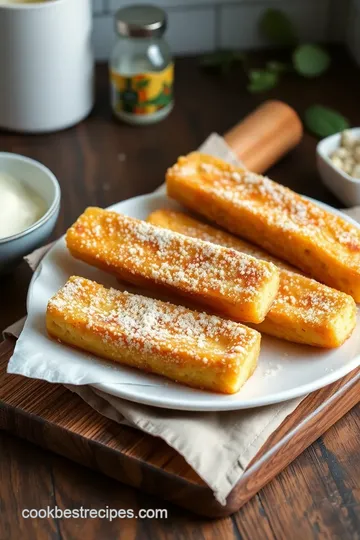 Crispy Homemade French Toast Sticks steps