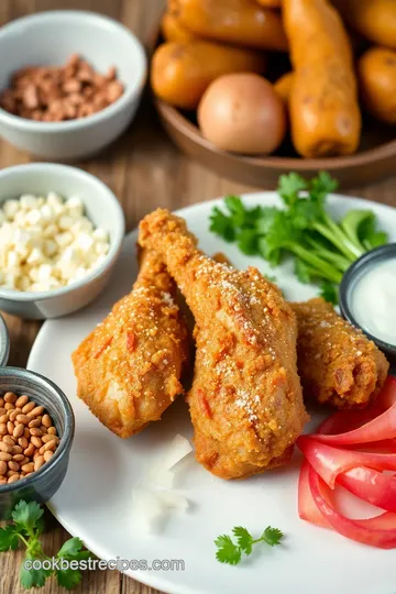 Crispy Juicy Fried Chicken Recipe ingredients