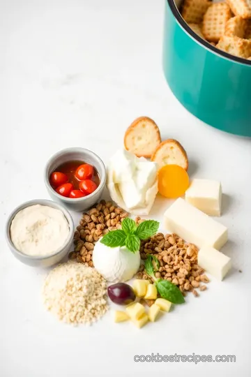 Delicious Air Fryer Cheesecake ingredients