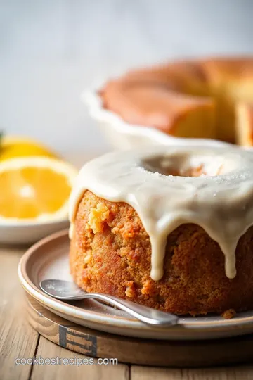 Delicious Granny Cake presentation