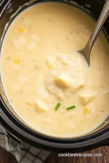 Delicious Crockpot Potato Soup steps