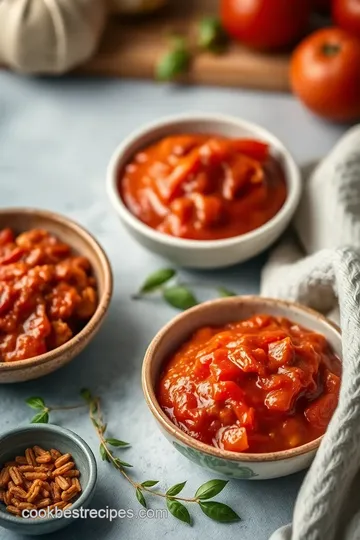 Delicious Roasted Tomato Sauce ingredients