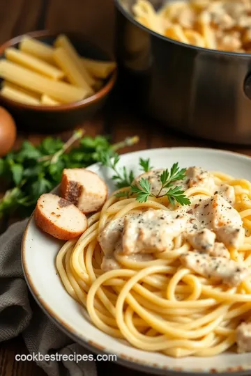 Creamy White Cheddar Chicken Pasta ingredients