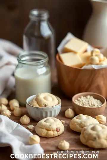 Heavenly White Chocolate Macadamia Cookies ingredients