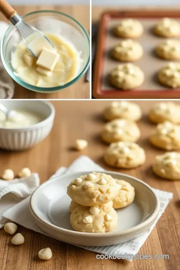 Heavenly White Chocolate Macadamia Cookies steps