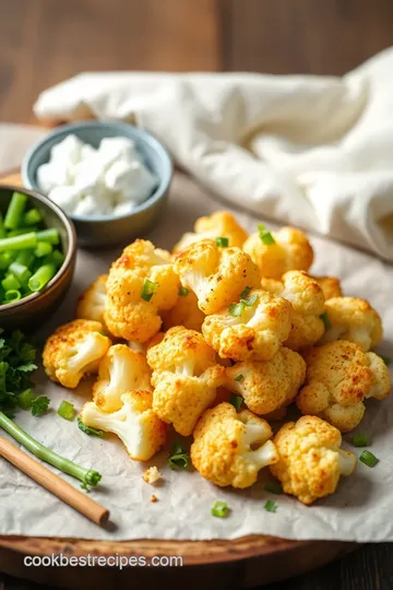 Deliciously Healthy Cauliflower Fritters ingredients