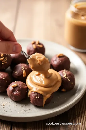 Peanut Butter Balls with Rice Krispies steps