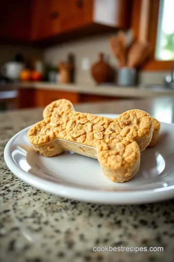 Peanut Butter Dog Treats with Dog Bone Cookie Cutter steps