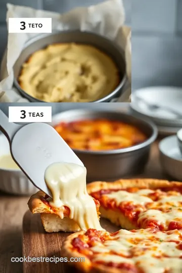 Easy Deep-Dish Pizza with Cheesy Goodness steps