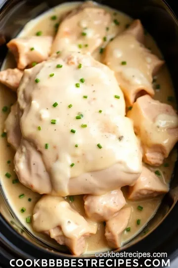 Easy Slow Cooker Chicken with Creamy Ranch presentation