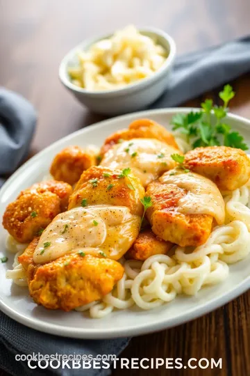 Creamy Garlic Chicken Breasts presentation