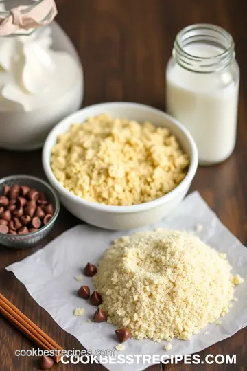 Gingerbread Chocolate Chip Cookie Bars ingredients