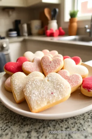 Heartfelt Sugar Cookies with Valentine Cookie Cutters steps