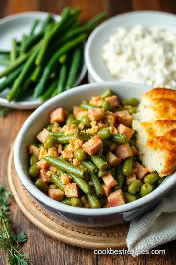 Hearty Green Bean and Ham Casserole steps