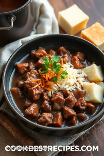 Hearty Texas Cowboy Stew ingredients