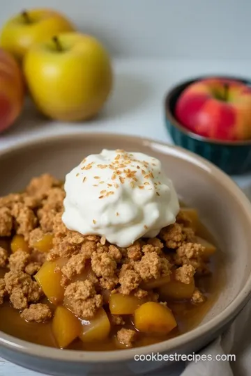 Warm & Cozy: Oat & Cinnamon Delight Apple Crisp steps