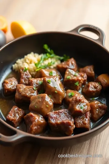 Heavenly Beef Tips with Rich Gravy ingredients