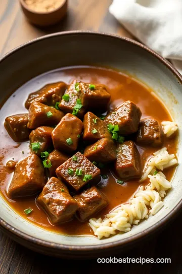 Heavenly Beef Tips with Rich Gravy steps