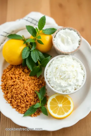 Heavenly Lemon Cake ingredients