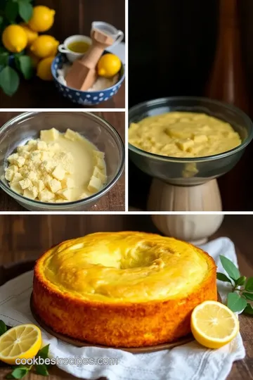 Heavenly Lemon Cake steps