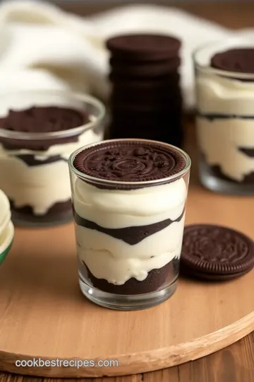 Heavenly Oreo Delight steps