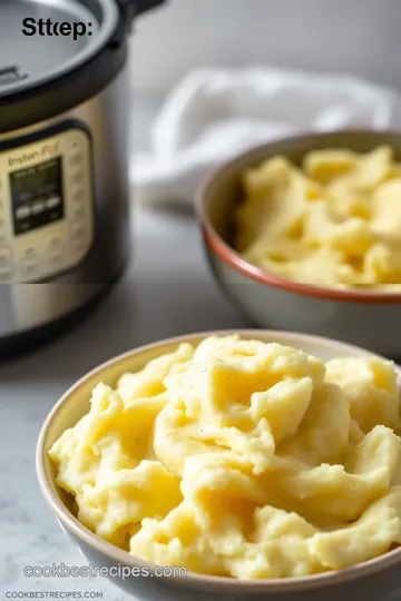 Instant Pot Mashed Potatoes: Quick & Creamy steps