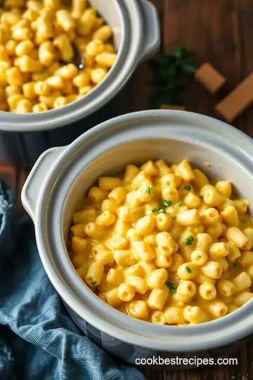 Irresistible Crockpot Mac & Cheese Delight steps