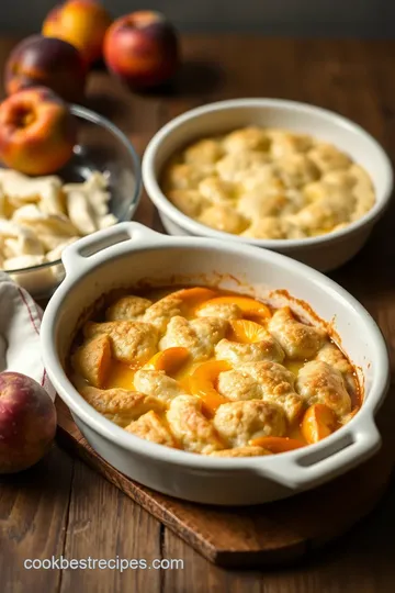 Irresistible Peach Cobbler Delight steps