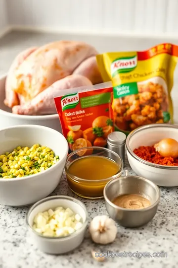 Spicy Roast Chicken in a Knorr Cook-in-Bag ingredients