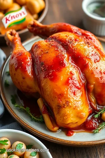 Spicy Roast Chicken in a Knorr Cook-in-Bag presentation