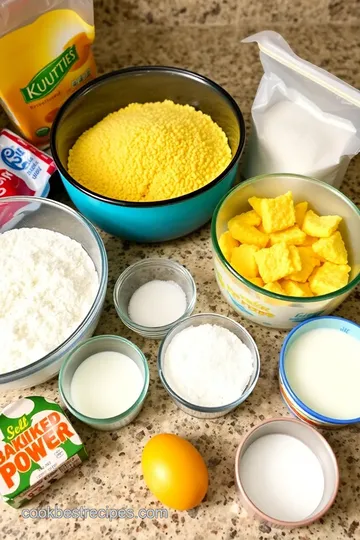 Knutties Kuntry Cooking: 5 Delicious Cornbread Bites to Savor! ingredients