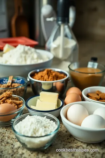 Luscious Cinnamon Cream Cheese Cookies ingredients