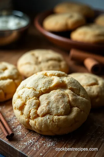 Luscious Cinnamon Cream Cheese Cookies presentation