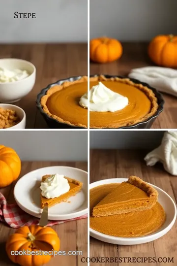 No Bake Pumpkin Cookie Pie: A Creamy Autumn Delight steps