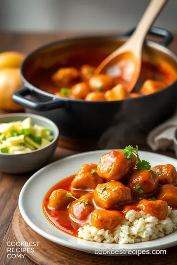 One-Pot Black Pepper Chicken presentation