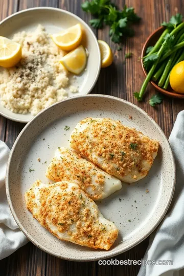 Oven-Baked Tilapia with Parmesan Crust steps