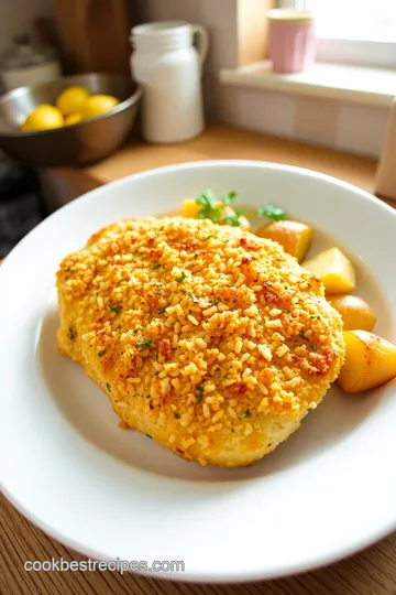 Parmesan Crusted Sheet Pan Chicken with Garlic Potatoes steps