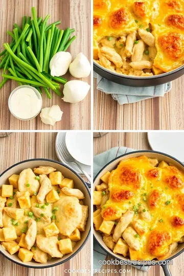 Easy Creamy Chicken Casserole Delight steps