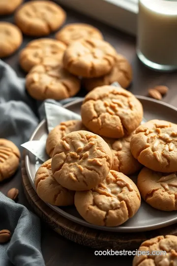 Perfect Peanut Butter Cookies presentation