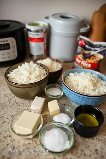 Perfectly Fluffy Rice in a Black & Decker Rice Cooker ingredients