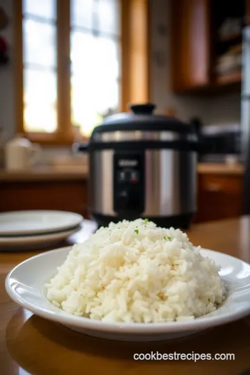 Perfectly Fluffy Rice in a Black & Decker Rice Cooker steps