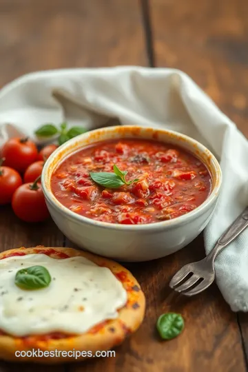 Easy Pizza Sauce Recipe in 15 Minutes presentation