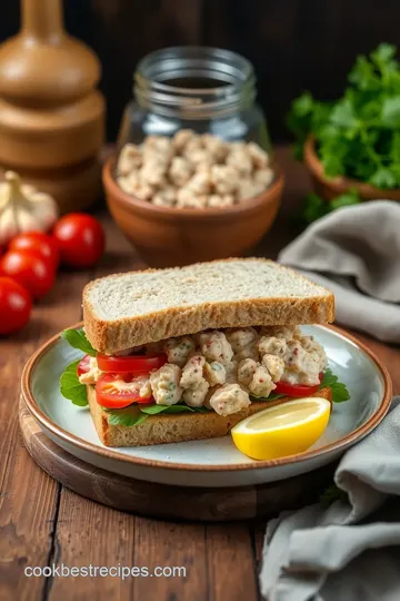 Quick Tuna Salad Sandwich Recipe ingredients