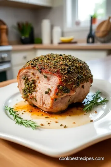 Roast Pork Shoulder with Herb Crust Delight steps