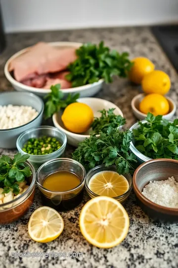 Herb-Crusted Shoulder Roast ingredients