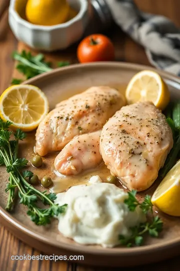 Chicken Piccata ingredients