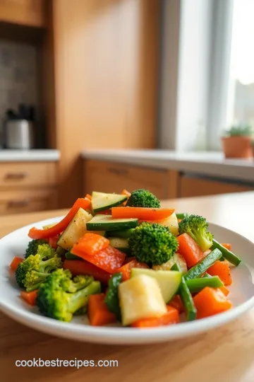 Sautéed Vegetable Medley in Savory Garlic Sauce steps