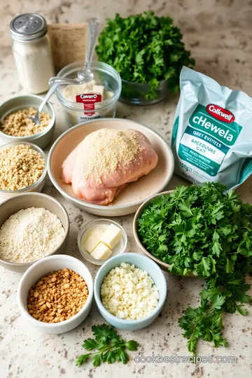 Savory Herb-Crusted Chicken Thighs ingredients