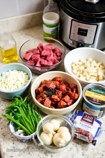 Savory Slow-Cooked Beef Stew ingredients