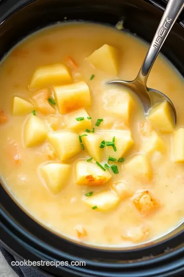 Paula Deen s Creamy Slow Cooker Potato Soup presentation